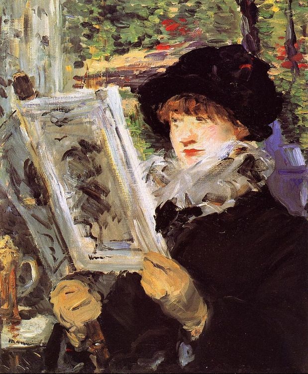Edouard Manet - Reading