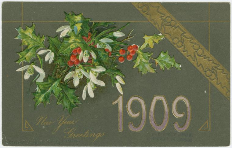 New Year greetings. (1908)